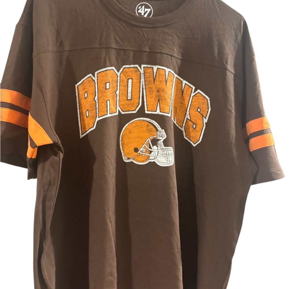 ’47 Brand Cleveland Browns NFL T-Shirt | Men’s Large | NWT | $55 Retail